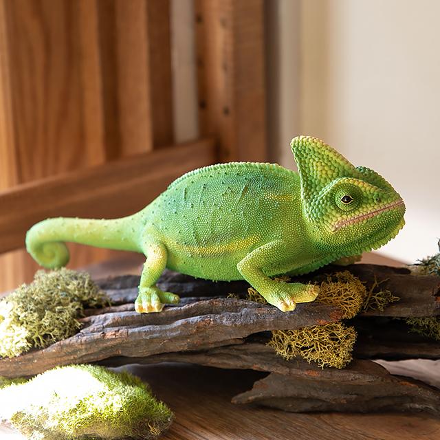 リアルな動物の貯金箱  PET BANK chameleon ペットバンク カメレオン｜niconomanimani｜07