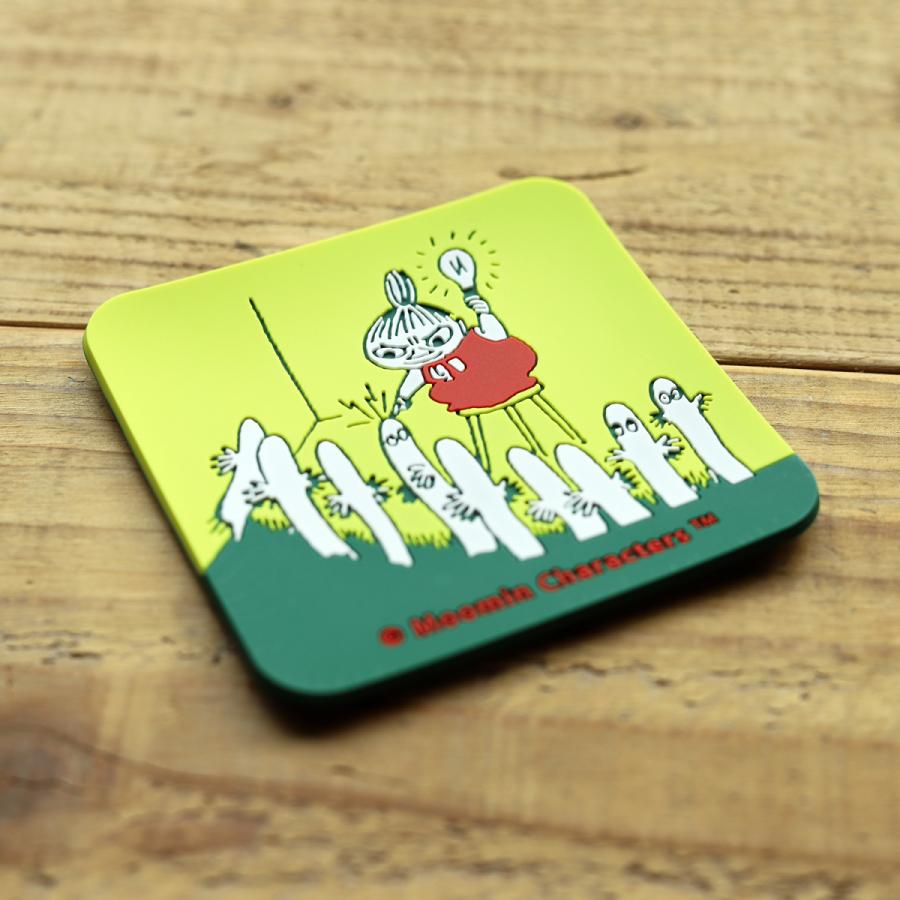 Moomin ムーミン ビビットカラーのシリコンコースター リトルミイ ニョロニョロ Niconomanimani ニコノマニマニ 通販 Yahoo ショッピング