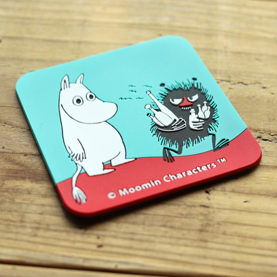Moomin ムーミン ビビットカラーのシリコンコースター スティンキー ムーミン Niconomanimani ニコノマニマニ 通販 Yahoo ショッピング
