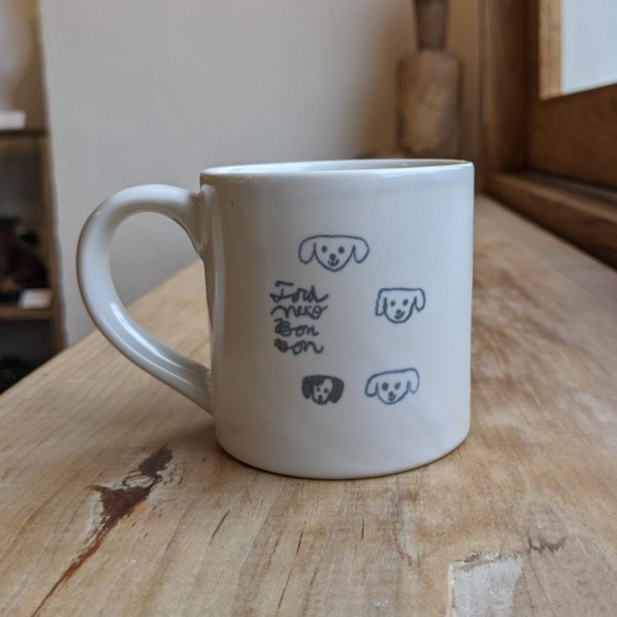 トラネコボンボン 犬のマグカップ(小)|niconomanimani|02