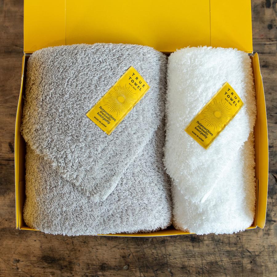 TRUE TOWEL GIFT classic SUGOI バスタオル+フェイスタオルセット