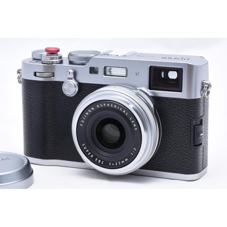 往復送料無料】FUJIFILM X100F [シルバー] デジタル一眼レフカメラ 1日  