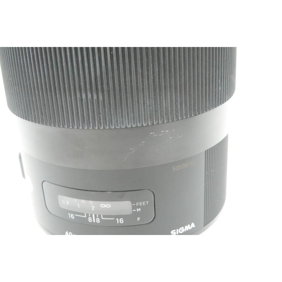 DG（シグマ） 【良品】SIGMA 40mm F1.4 DG HSM [ニコン用] : N-STORE