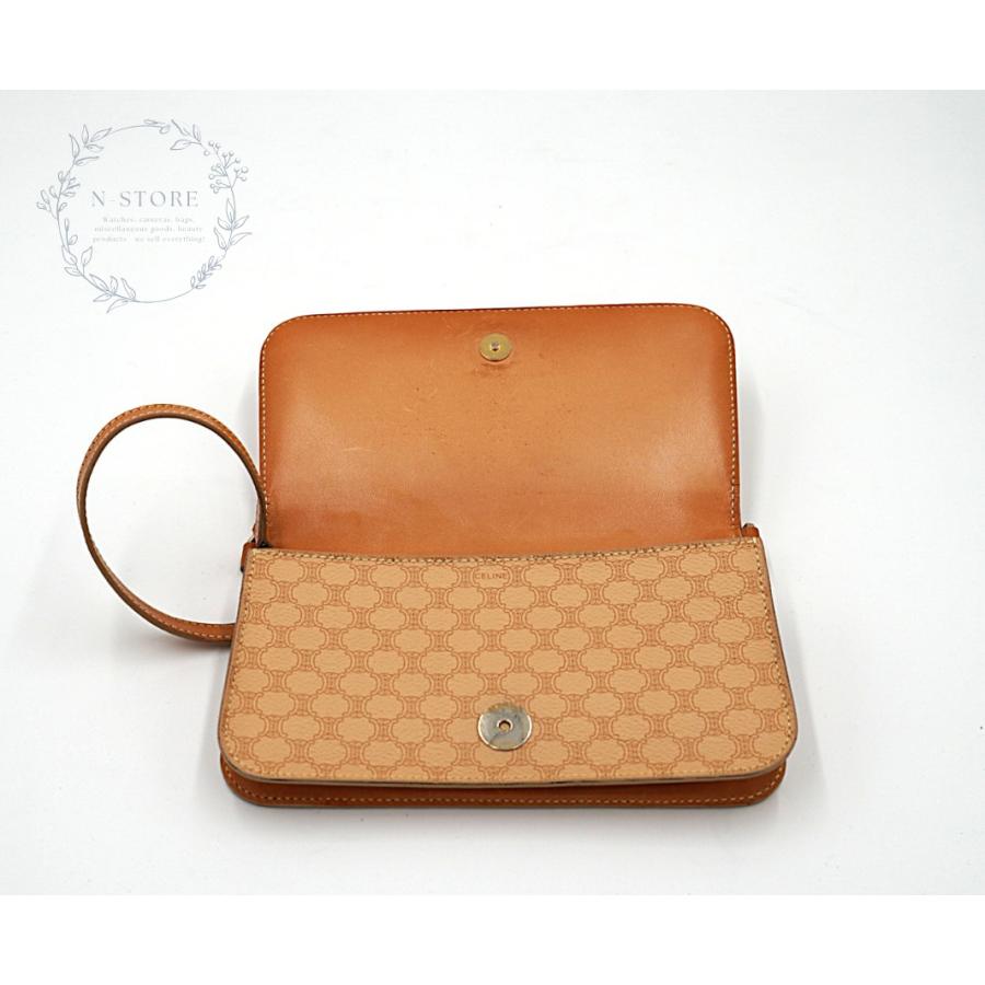 CELINE（セリーヌ） オールドセリーヌ マカダム柄 ハンドバッグ 