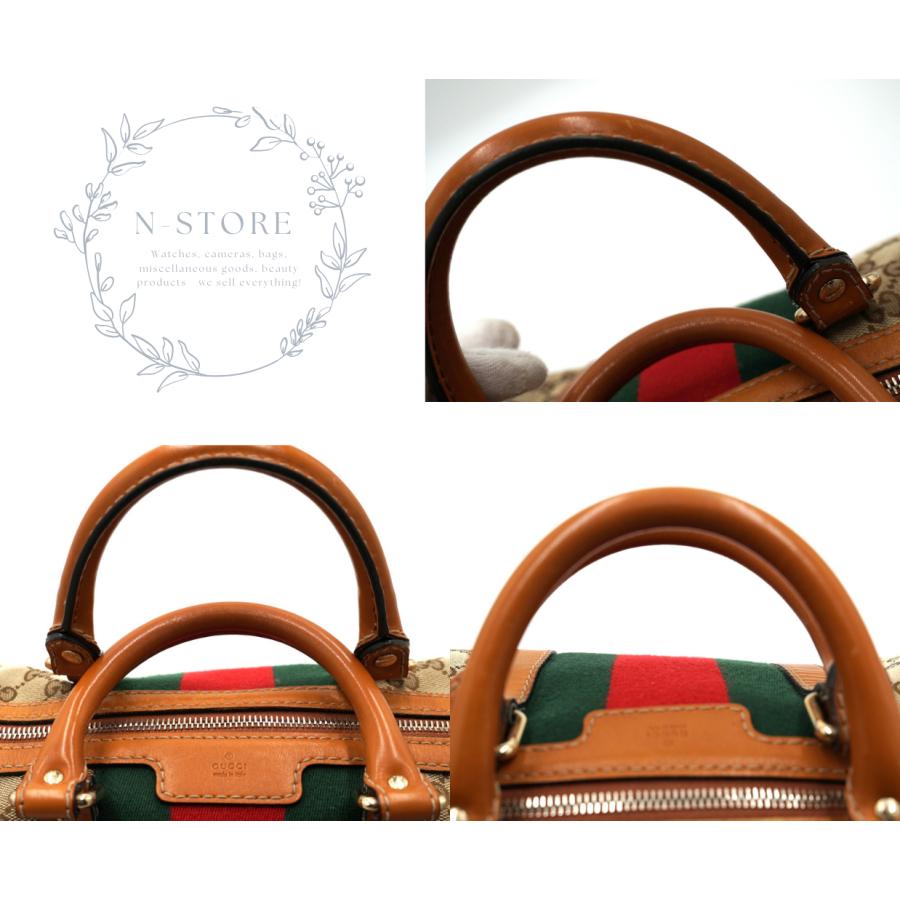 GUCCI（グッチ） GUCCI GGキャンバスシェリーライン ハンドバッグ