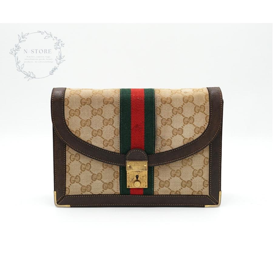 本日限定セール！GUCCI オールドグッチ ショルダーバッグGG柄シェリーライン GUCCI（グッチ） オールドグッチ GGキャンバス シェリーライン