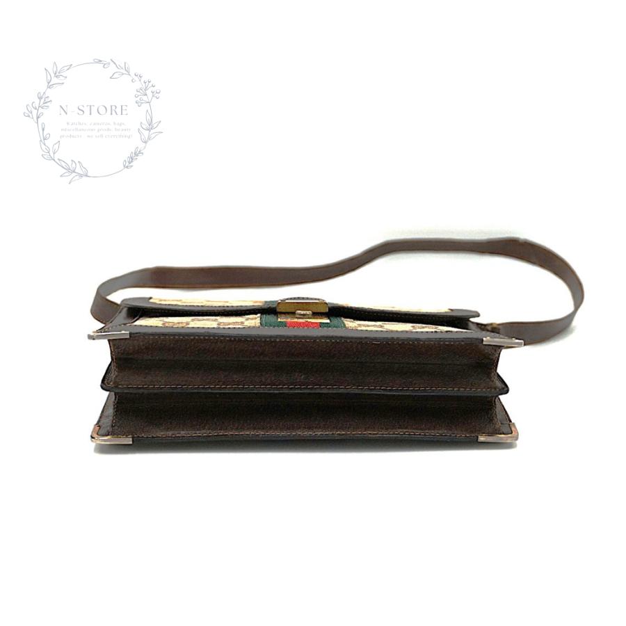 GUCCI（グッチ） オールドグッチ GGキャンバス シェリーライン