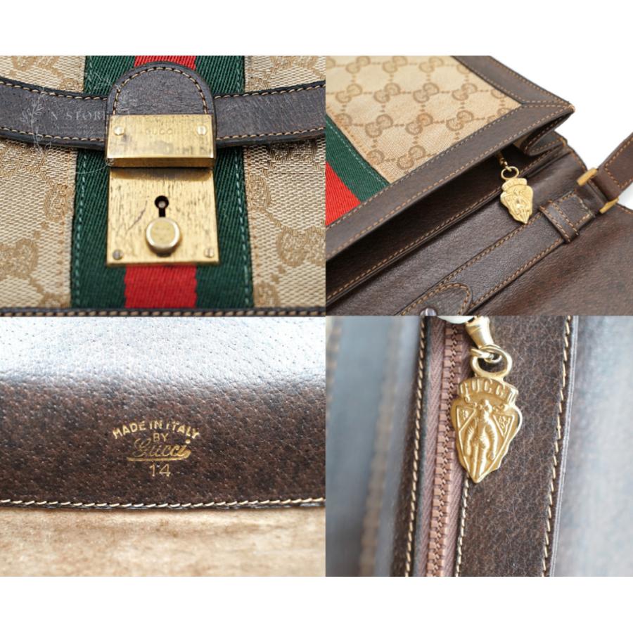 GUCCI（グッチ） オールドグッチ GGキャンバス シェリーライン