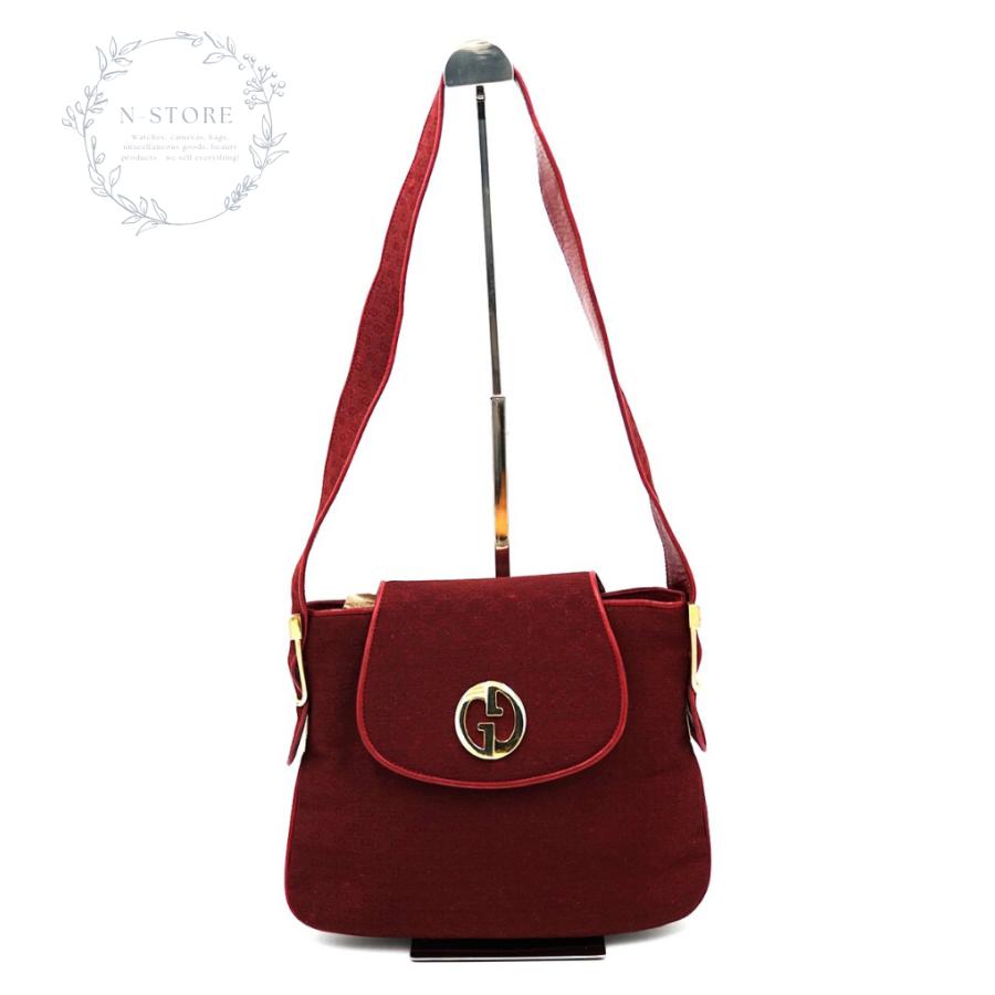 GUCCI（グッチ） オールドグッチ マイクロGG ベルベット ゴールド 