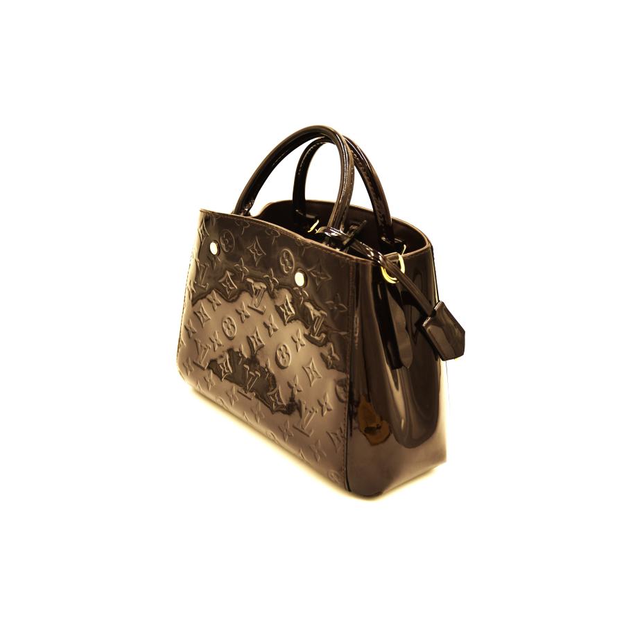 ルイヴィトン M50403 ヴェルニ モンテーニュBB ショルダーバッグ LOUIS VUITTON ヴェルニ モンテーニュBB ショルダーバッグ アマラント