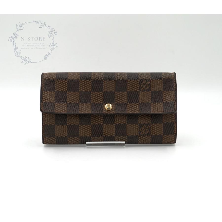 ✨極美品✨ルイビトンダミエポルトフォイユサラ二つ折り財 [箱付き] LOUIS VUITTON（ルイ・ヴィトン） ダミエ ポルトフォイユ・サラ 財布