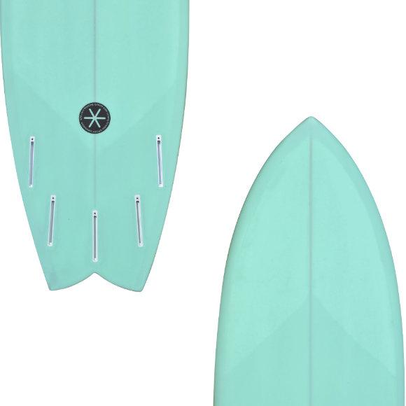 ★最終価格★ ESSENCE FISH FIVE COLOR 52 / 54 エッセンスサーフボード フィッシュ「新品」 【9174916043】(32903円)