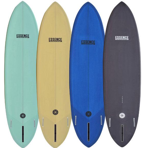 ESSENCEミッドレングスサーフボード7.2