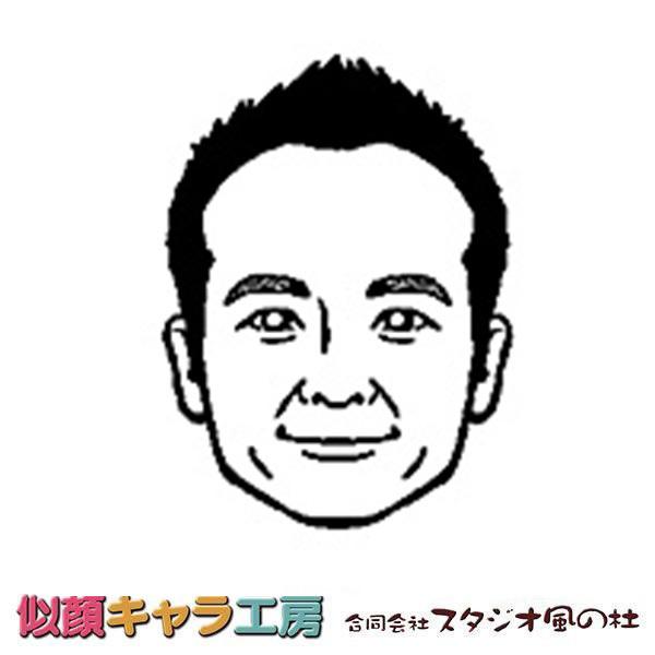 印鑑・ハンコ・似顔絵　浸透印でかわいいタッチの似顔絵　似顔キャラスタンプスタンダード |  | 04