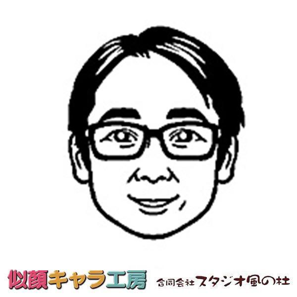 印鑑・ハンコ・似顔絵　浸透印でかわいいタッチの似顔絵　似顔キャラスタンプスタンダード |  | 06