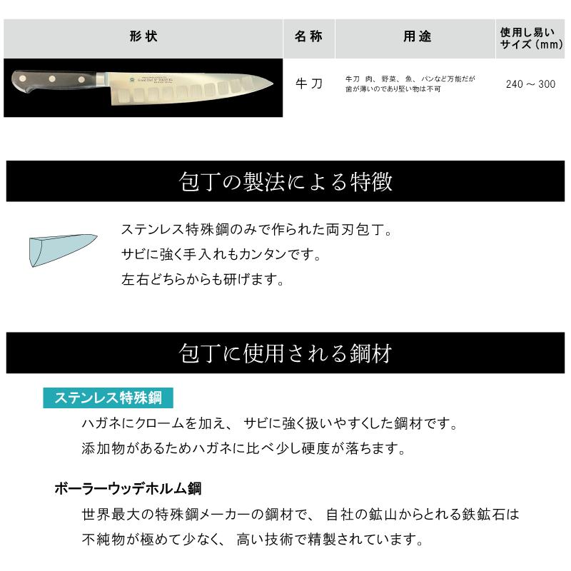 堺孝行 【最高級・食洗機対応】堺孝行 洋包丁 グランドシェフSP 牛刀