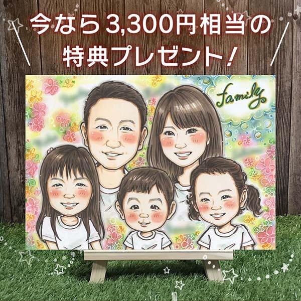 2904円 日本全国 送料無料 似顔絵 プレゼント 結婚祝い お祝い 結婚記念日 結婚式 ボード 家族 カップル 金婚 還暦 古希 喜寿 傘寿 米寿 卒寿 退職 大人数 田村まりり