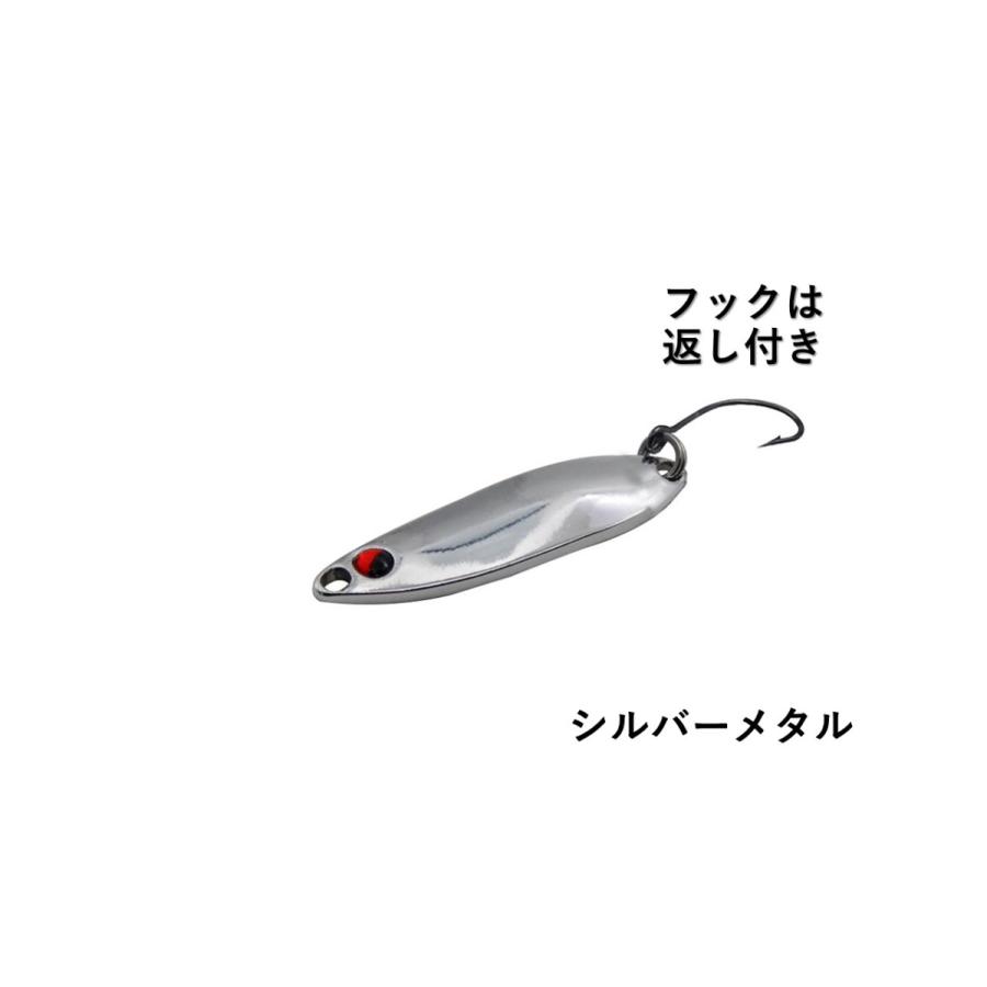 釣り具 ルアー スプーンルアー 3.0g ルアーセット メタルカラー 釣り具 ルアー スプーンルアー 3.0g ルアーセット メタルカラー
