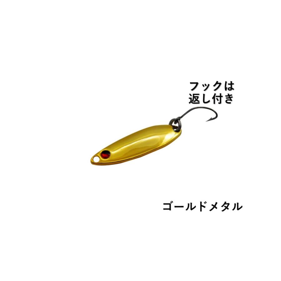 釣り具 ルアー スプーンルアー 3.0g ルアーセット メタルカラー 釣り具 ルアー スプーンルアー 3.0g ルアーセット メタルカラー
