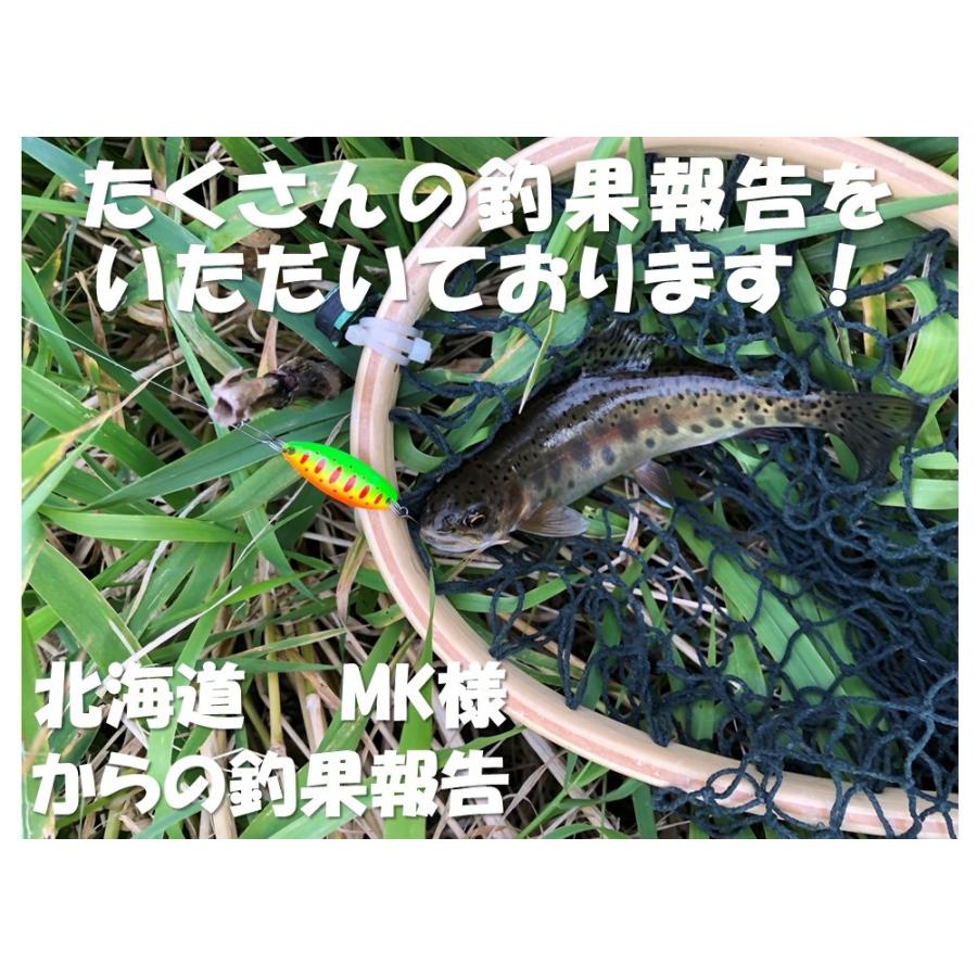 スプーンルアー 3.5g トラウト スプーン 6色 ルアーセット トラウト