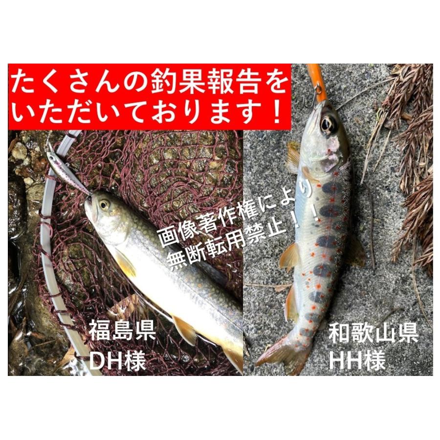 釣り具 ルアー 3.5g トラウトミノー 5色セット シンキングタイプ