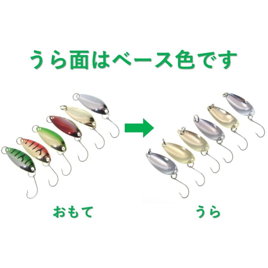 釣り具 ルアー スプーンルアー 2.5g/3.0g ルアーセット 10色入 釣り具 ルアー スプーンルアー 2.5g/3.0g ルアーセット 10色入