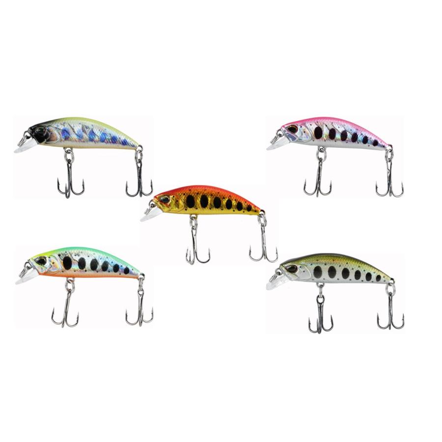 釣具ルアー 3.1g トラウトミノー 5色 ルアーセット 3.8cm
