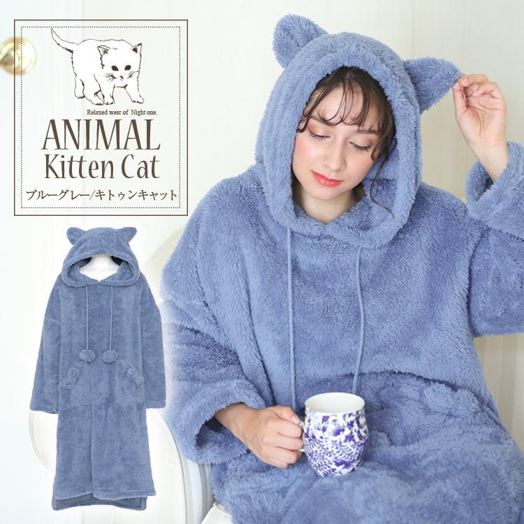 ルームウェア ワンピース ロング もこもこ レディース 大きいサイズ 可愛い 長袖 ふわもこ モコモコ 部屋着 パジャマ パーカー 耳 6639 パーティードレス通販ナイトワン 通販 Yahoo ショッピング