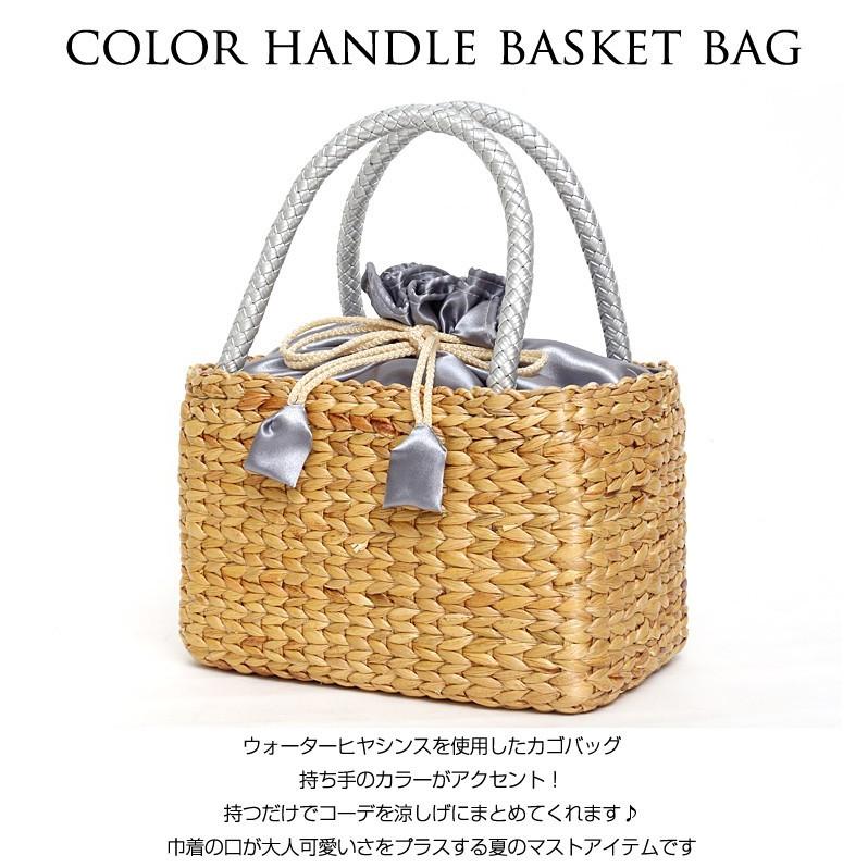 かごバッグ ハンドバッグ ストローバッグ ハンドメイド 手作り ウォーターヒヤシンス 水草 巾着 カゴバッグ 浴衣 8051 パーティードレス通販ナイトワン 通販 Yahoo ショッピング