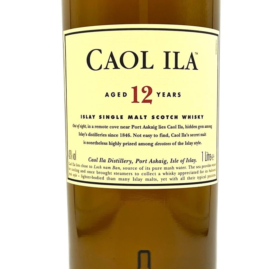 【大容量】 カリラ 12年 1000ml / 43% caol ila カリラ蒸留所 カリラ12年 カリラ（CAOL ILA）12年 アイラウイスキー シングルモルト ウイスキー アイラ 島 islay｜nightcap-spirits｜02