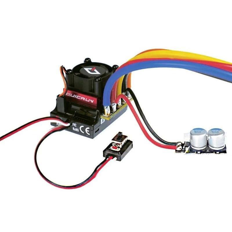 【正規品】HOBBYWING QuicRUN-10BL120-G2-SENSORED BEC内蔵 4A/6V-7.4V【1/10用】 【宅急便】【F-1】の画像