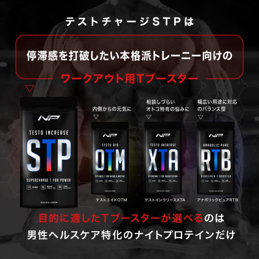 【公式】テストチャージSTP エクスプローノックス チェリーピュア ナイトプロテイン約30日分※テストステロンを増やすアナボリックステロイド ...