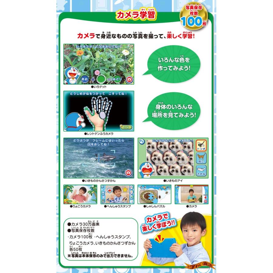 【お得なセット】 ドラえもん カメラでひらめきパッド + ＡＣアダプター 〔即出荷〕｜nigiwaishouten｜03