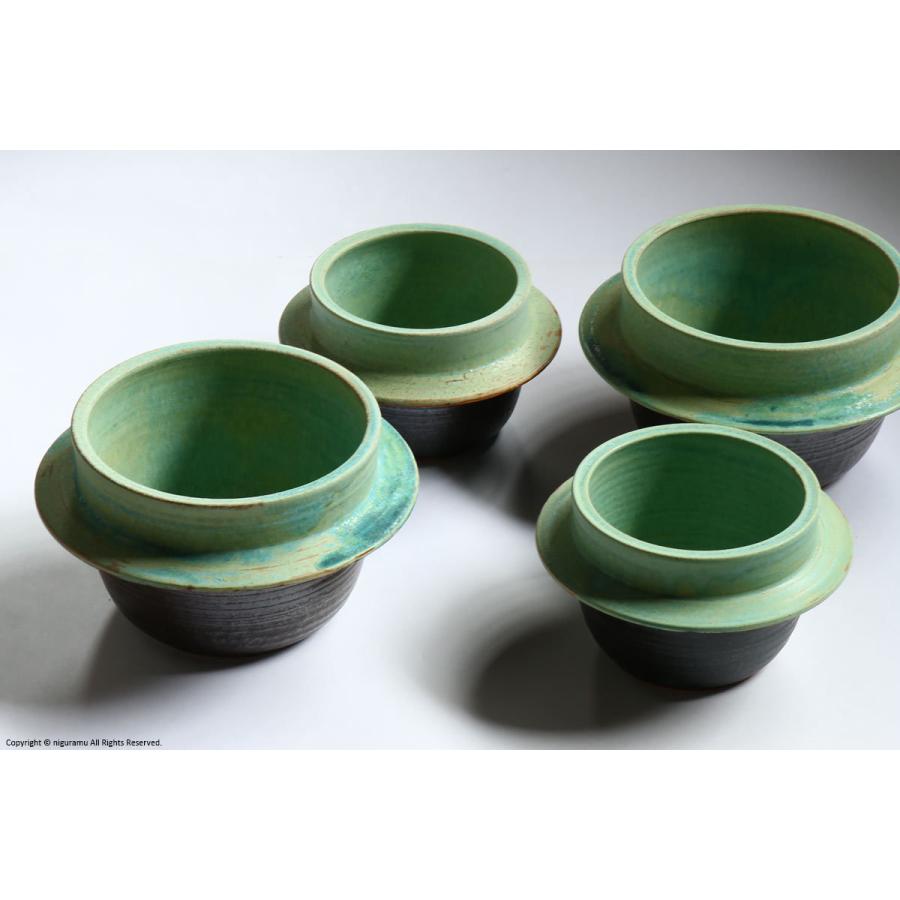 独歩炎 ご飯土鍋 羽釜 5合炊き 2合炊きセット売り 独歩炎 ご飯土鍋 羽釜 5合炊き 2合炊きセット売り