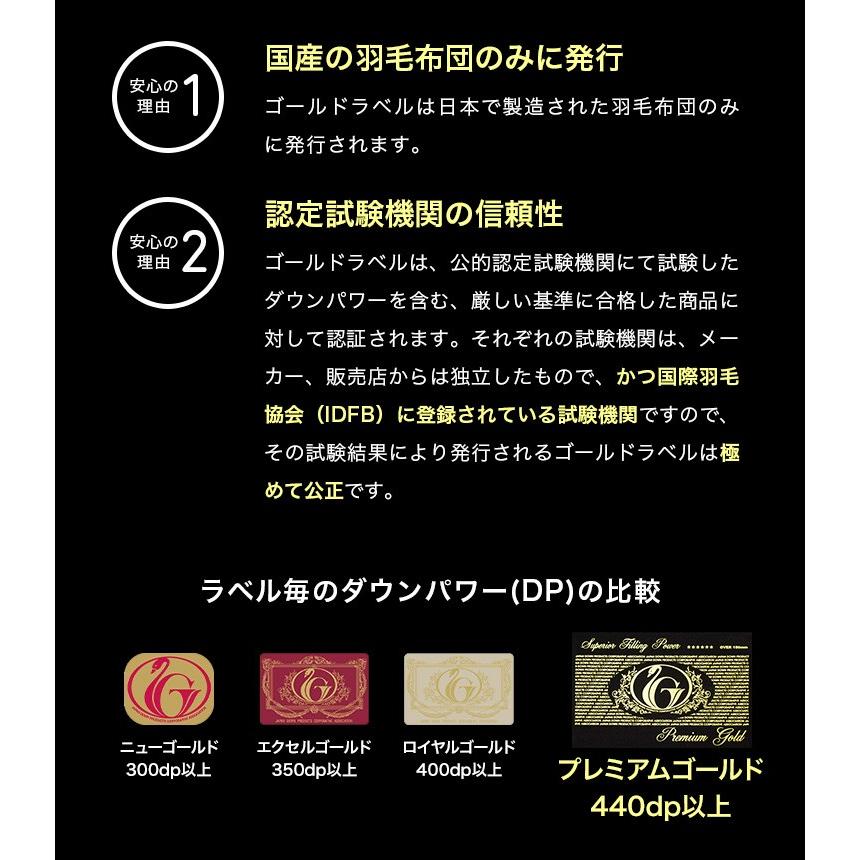 合図 陰謀 吸い込む 羽毛 布団 プレミアム ゴールド ラベル Tokyoan Jp