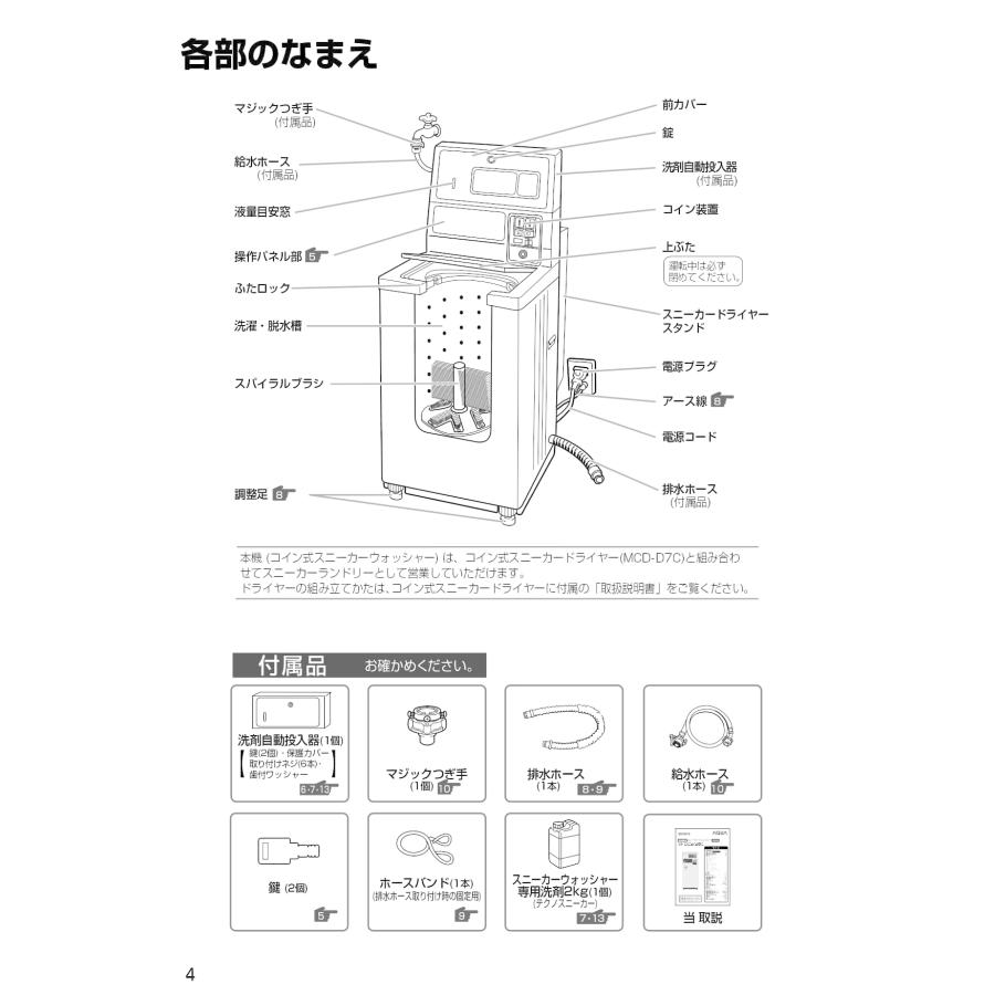 アクア安心サポート保証5年付き】コイン式スニーカーランドリー