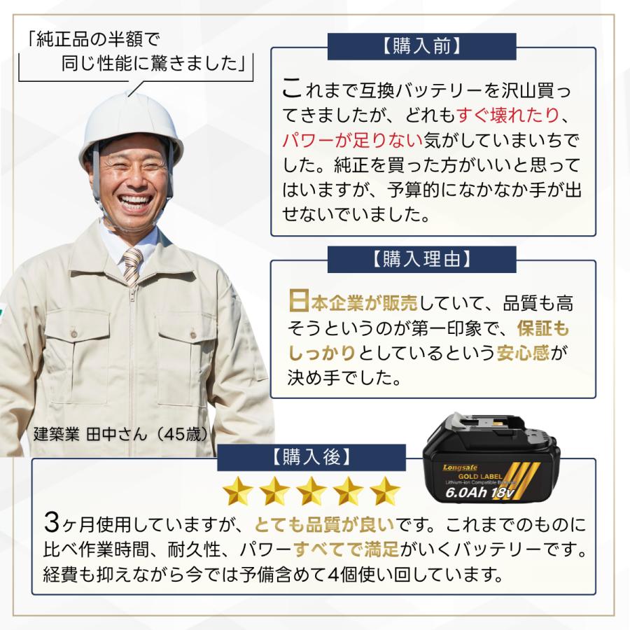 新品未使用 マキタ18V互換6.0Ahバッテリー 大容量4個組 PSE認証済 新品未使用 マキタ18V互換6.0Ahバッテリー 大容量4個組 PSE認証済