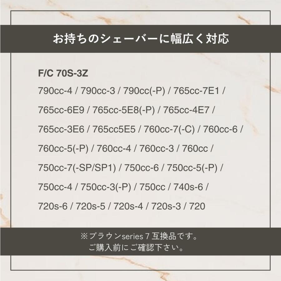 Longsafe ブラウン シリーズ7用 互換 替刃 電気 シェーバー s7 Longsafe ブラウン シリーズ7用 互換 替刃 電気 シェーバー s7