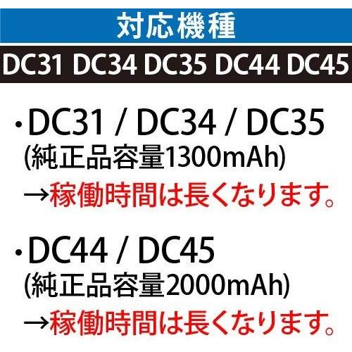 【美品】ダイソン DC45 本体 バッテリーボタン式 ダイソン Dyson バッテリー DC31 DC34 DC35 DC45 【DC44 MK2非