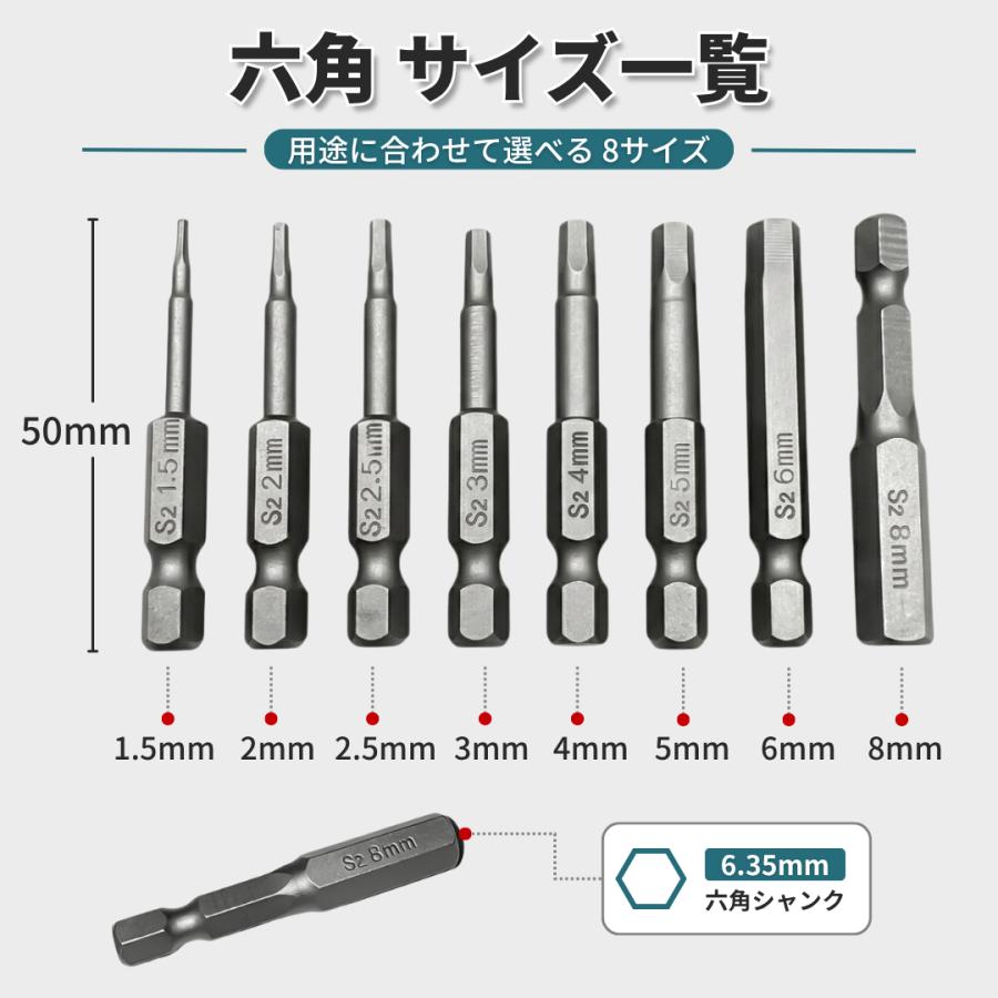 Longsafe マキタ 互換 ドライバービットセット マグネット 磁気 磁石