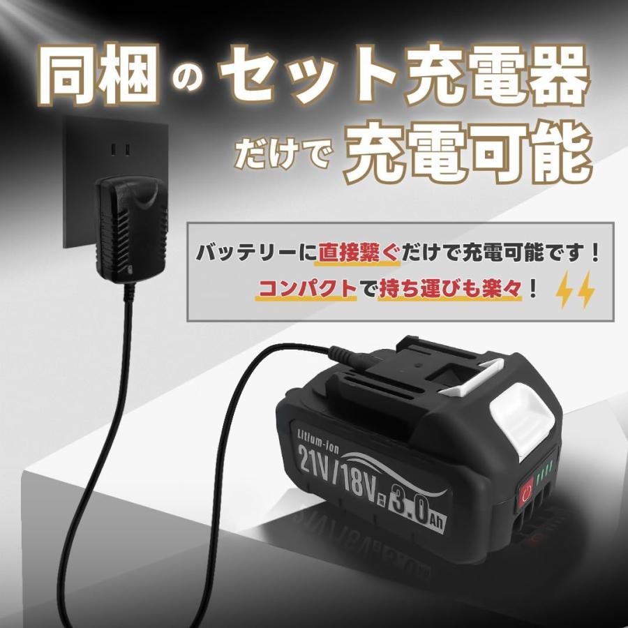 Longsafe マキタ ヒートガン 18V バッテリー充電器セット 互換