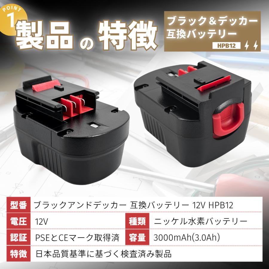 ブラック＆デッカー（BLACK & DECKER） ブラックアンドデッカー 互換