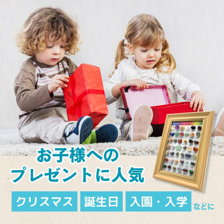 鉱石 鉱物 宝石 岩石 標本 42種セット 天然石 原石 図鑑 コレクション