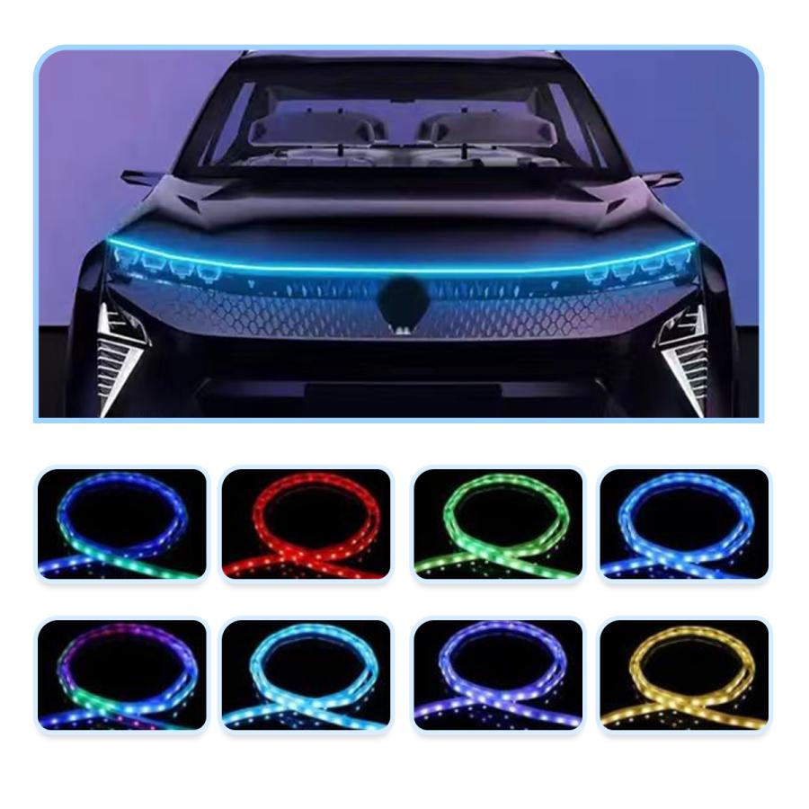 Longsafe シーケンシャル LEDテープライト Lサイズ 車 流れる LED RGB