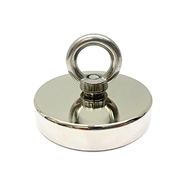 Longsafe 超強力 マグネットフック 磁石 90mm 耐荷重370kg