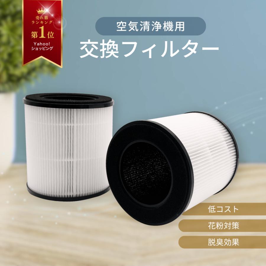 Longsafe Tailulu 互換品 交換用フィルター 2個セット H13グレード