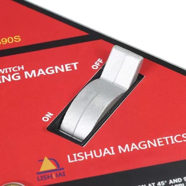 LISHUAI マグネチッククランプL  強力 溶接 磁石 マグネット 固定 A Amazon.co.jp: LISHUAI 強力な シングル スイッチ ネオジム 溶接