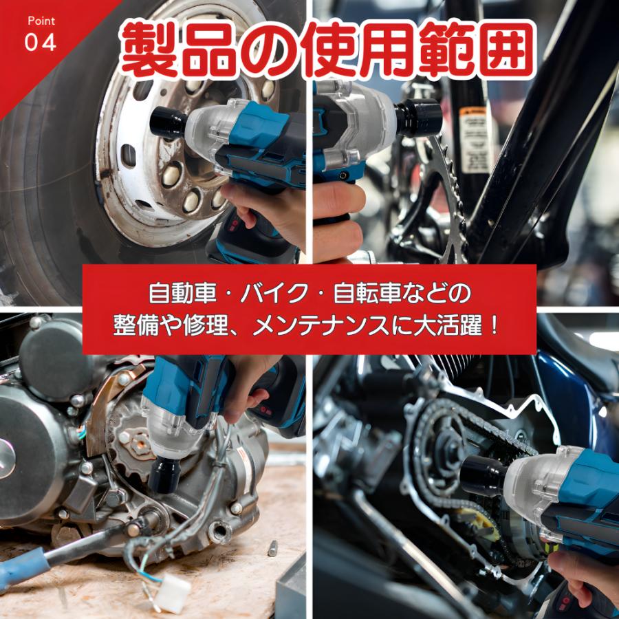 Longsafe インパクトレンチソケット 1/2インチ インパクトレンチ