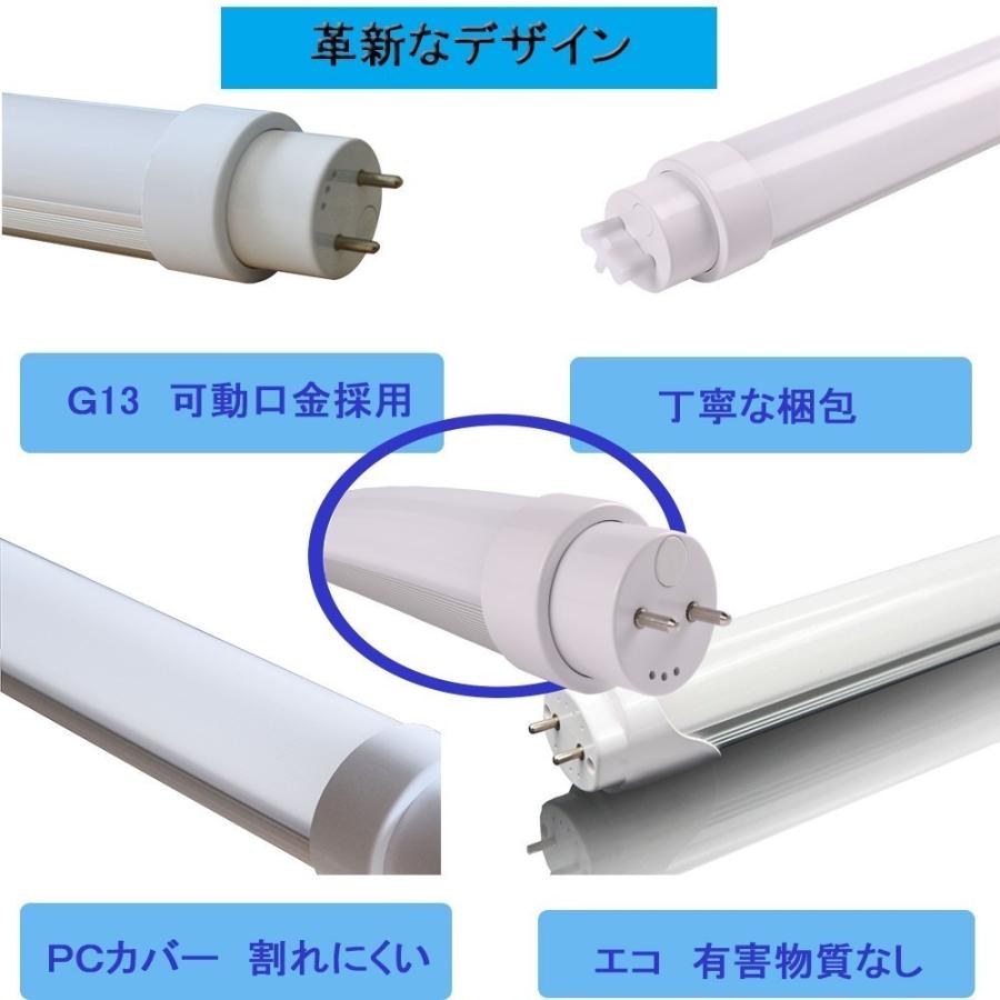 led蛍光灯20w  蛍光灯からLEDへに変えるには 120cm直管形蛍光灯 高天井用led照明 口金G13 3200lm ledライト led直管ランプ  200発光ガラス管 色選択 4000k 1本｜nihon-koueki｜08