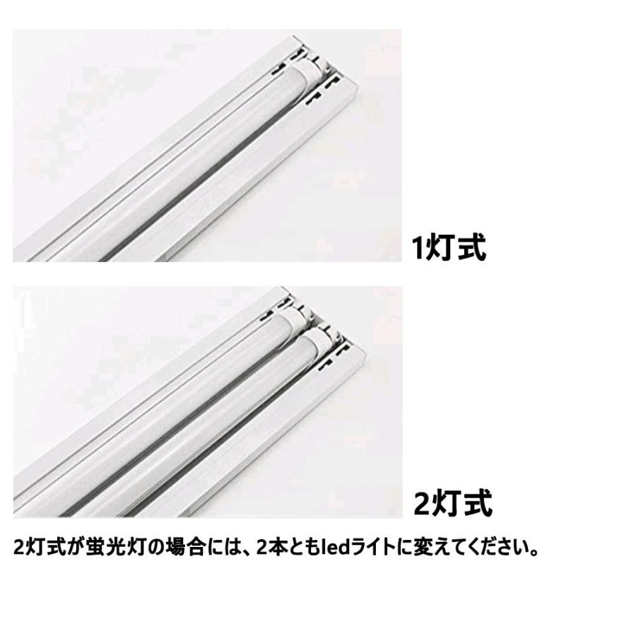 2本セット 業界第一位 LED蛍光灯36W 蛍光灯からLEDへの切り替え 120CM